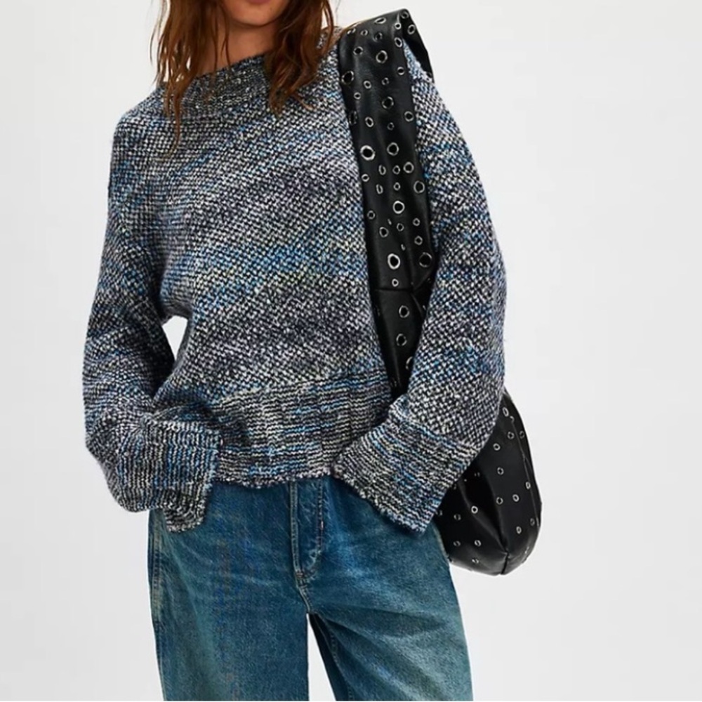 NWT Free People Cotton Candy Pullover